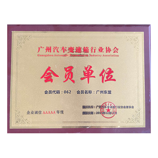 Guangzhou Automobile Gearbox Industry Association