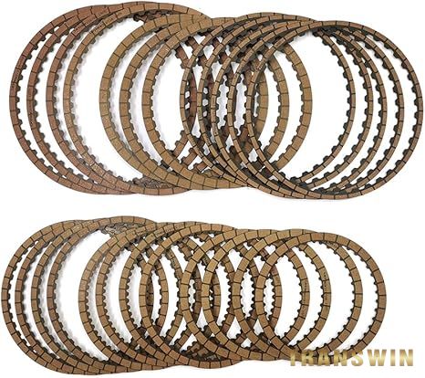 TRANSWIN Friction Clutch Disc UA80 UB80 8-Speed Auto Transmission Overhaul Friction Plates Kit