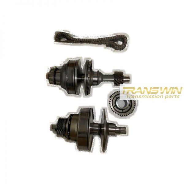 0AW Pulley set with chain/53 tooth - LL-0AW-CC-53